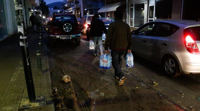 Τέσσερις συλλήψεις για πλιάτσικο στα ερείπια της Μάνδρας